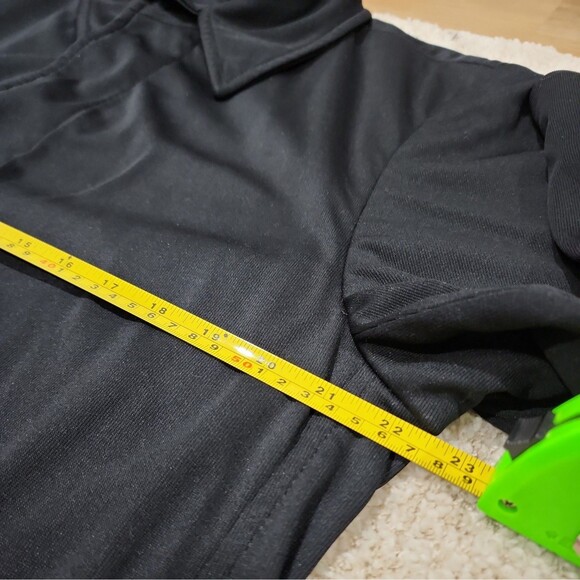 HUGO BOSS Coat Men sz Large Stain-Resistant Repellent Unlined Black Waterproof - Picture 8 of 16